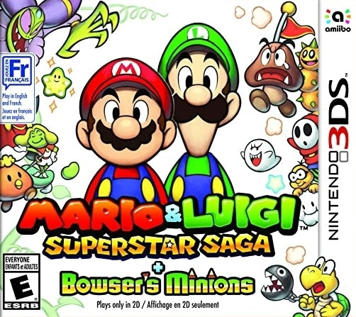 Mario & Luigi Superstar Saga + Bowser's Minions (3DS)