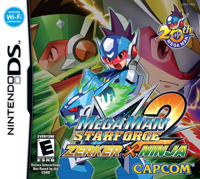 Mega Man Star force Zerker x Ninja (DS)