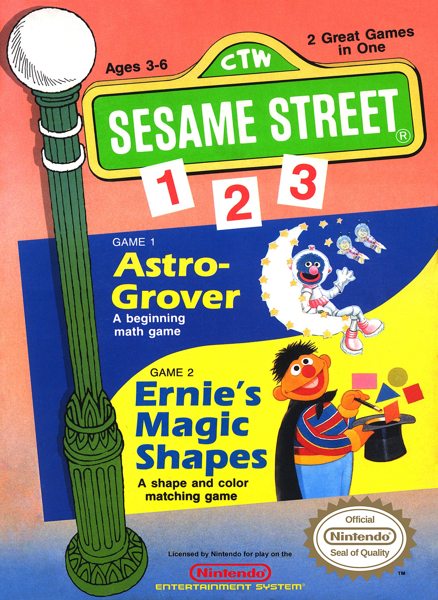 Sesame Street 1 2 3 (NES)