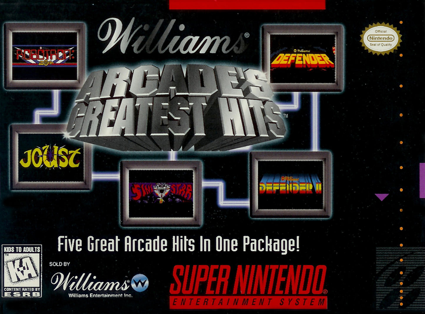 Williams Arcade's Greatest Hits (SNES)