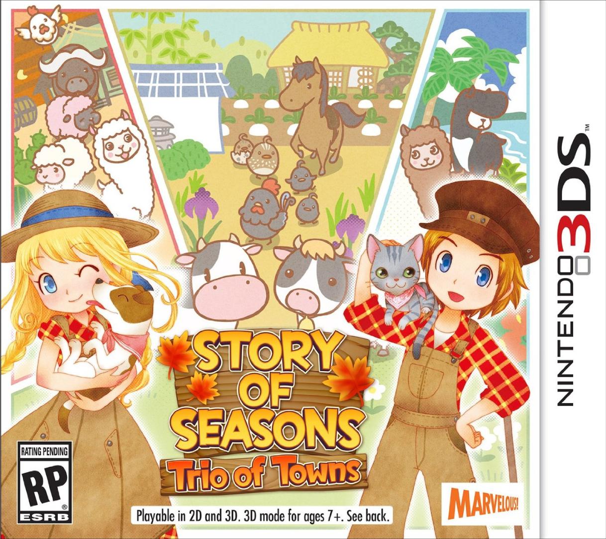 Story of Seasons Trio of Towns (3DS)