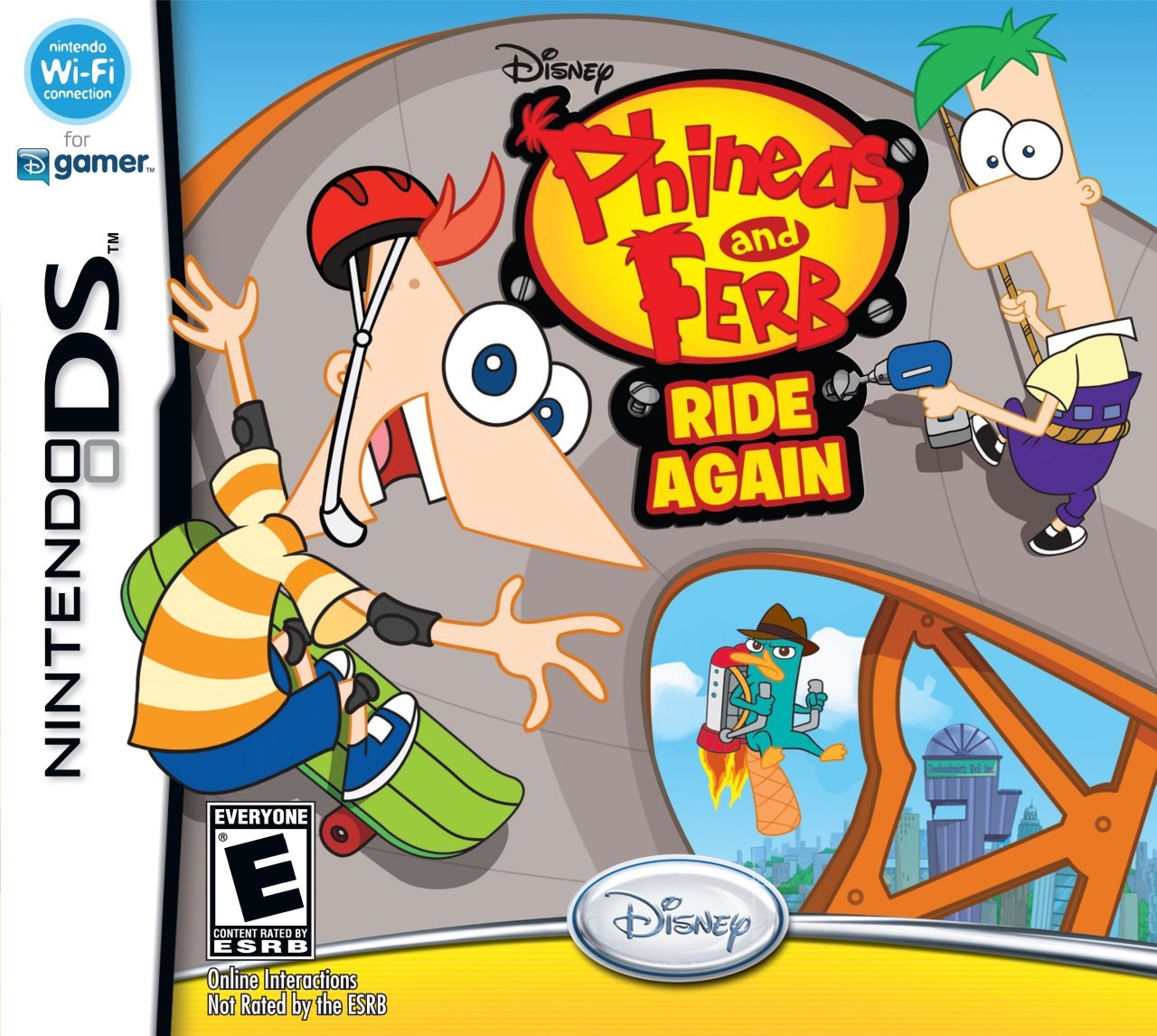 Pineas and Ferb Ride Again (DS)