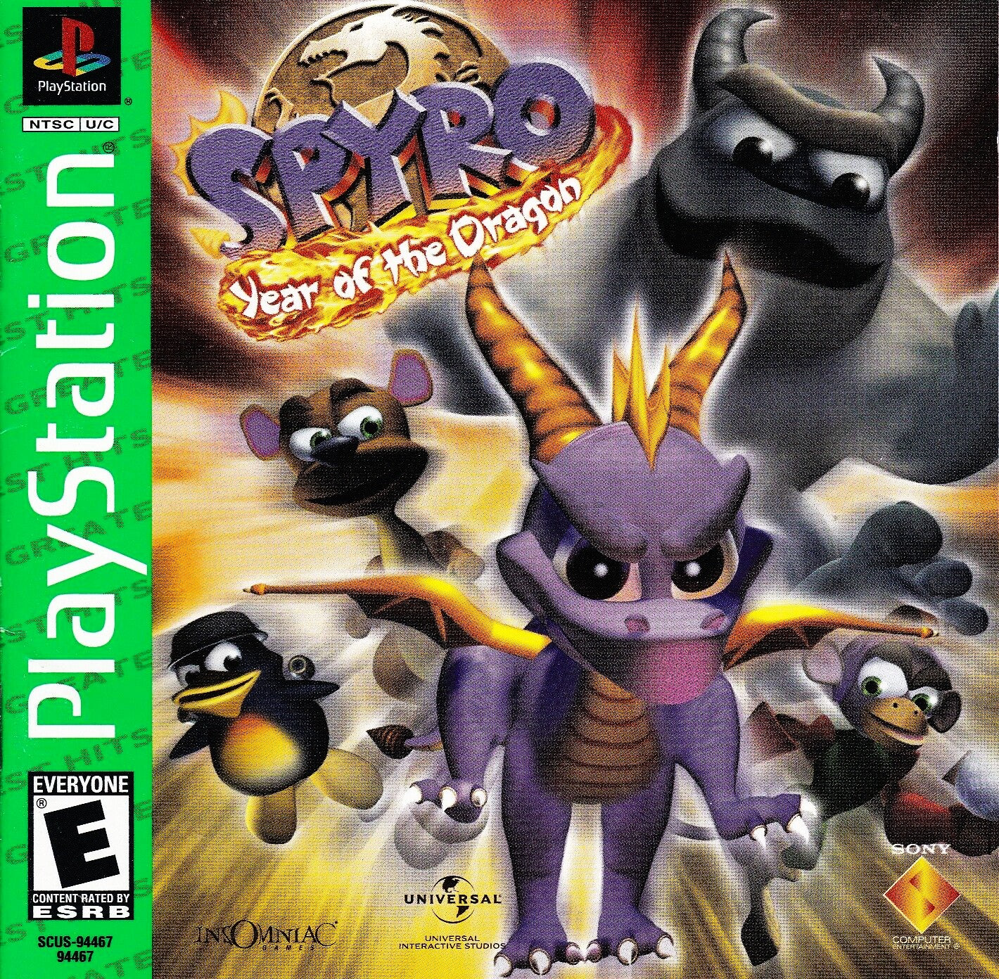 Spyro: Year of the Dragon (PS1)