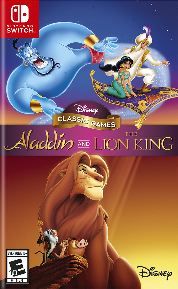 Disney Classic Games: Aladdin and The Lion King (Switch)