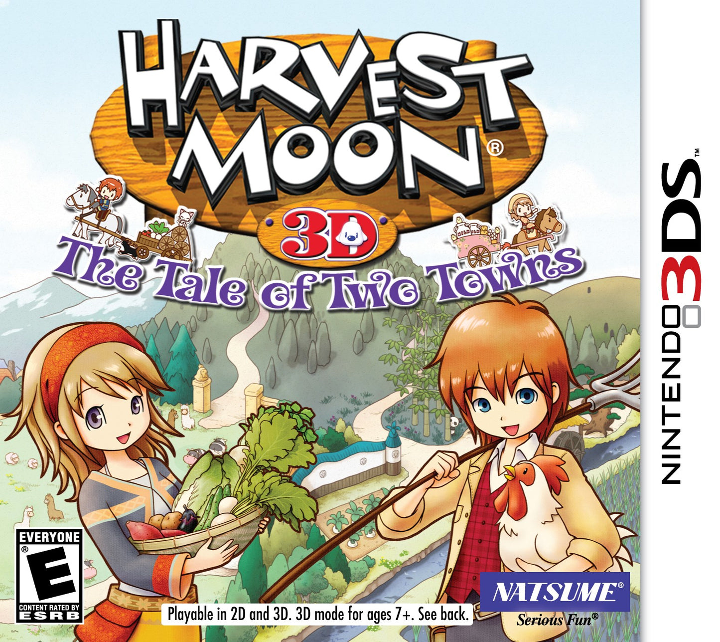 Harvest Moon 3D: The Tale of Two Towns (3DS)