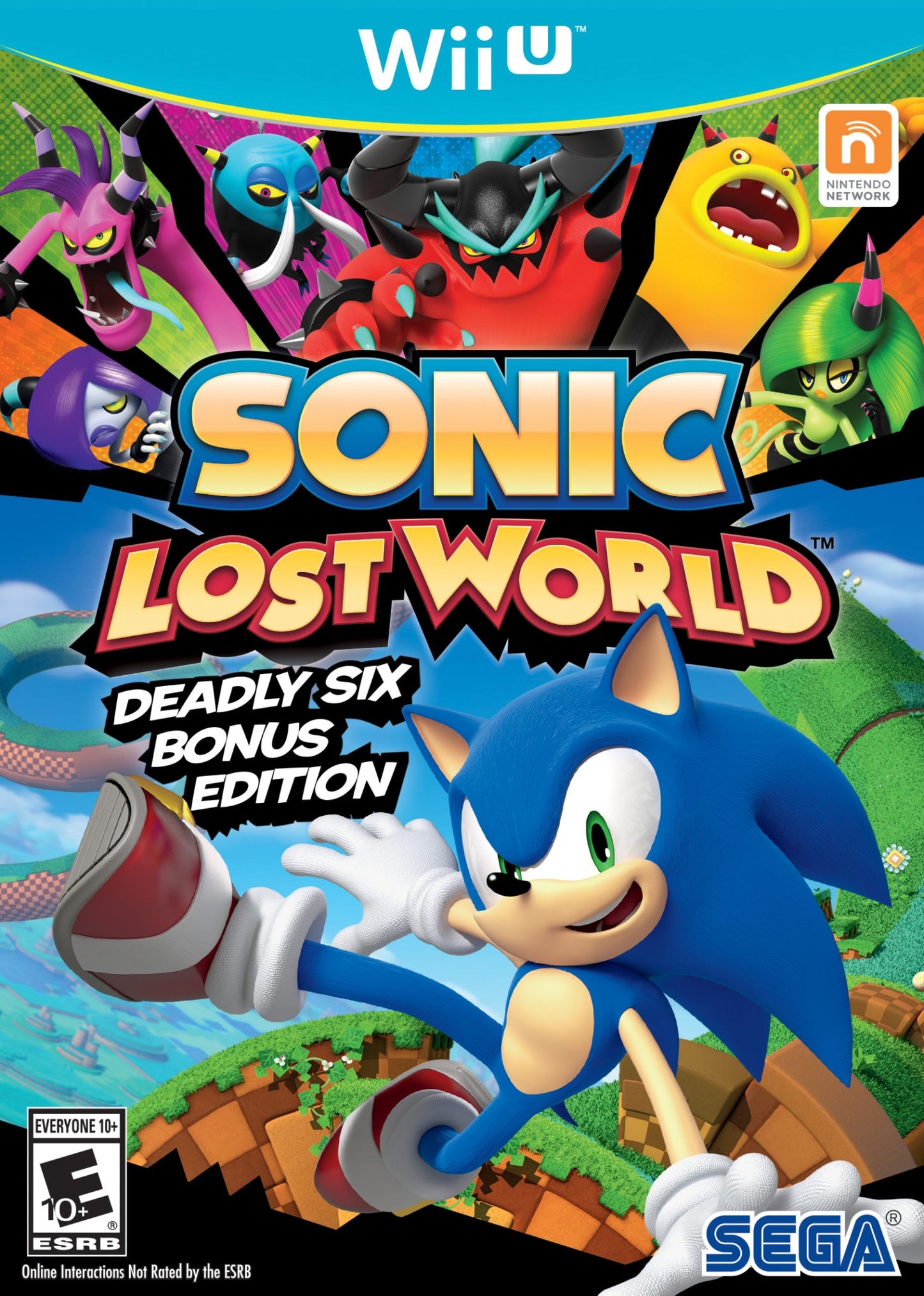 Sonic Lost World: Deadly Six Bonus edition (WiiU)