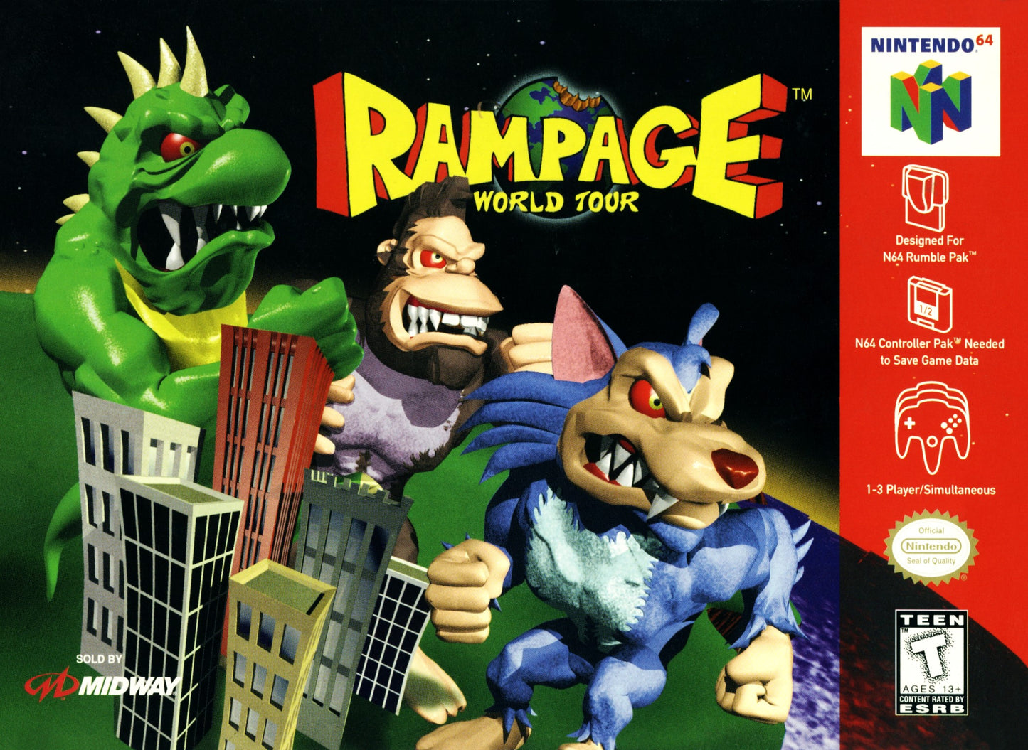 Rampage World Tour (N64)