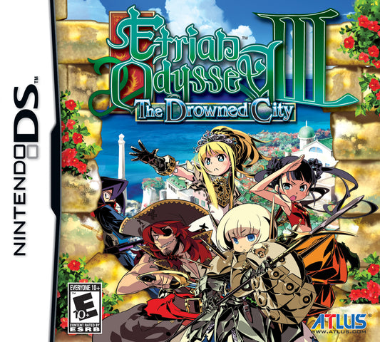 Etrian Odyssey 3 The Drowned City (DS)
