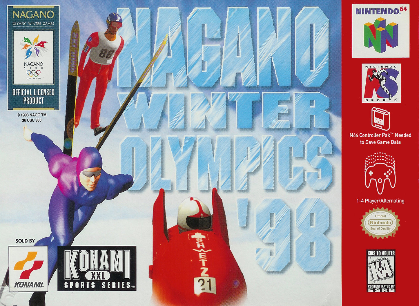 Nagano Winter Olympics 98 (N64)