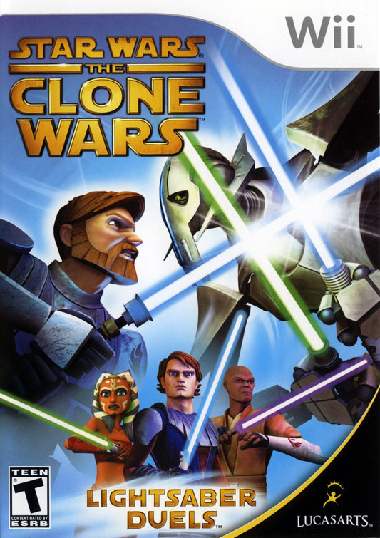 Star Wars the Clone Wars Lightsaber Duels (Wii)