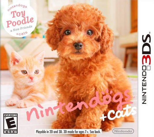 Nintendogs + Cats Toy Poodle & New Friends (3DS)