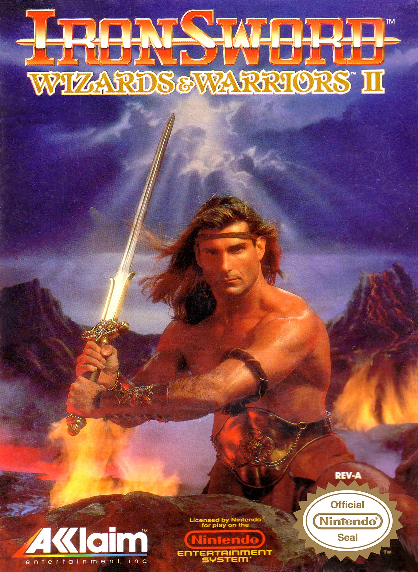 Iron Sword Wizards & Warriors 2 (NES)