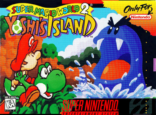 Super Mario World 2 Yoshi's Island (SNES)