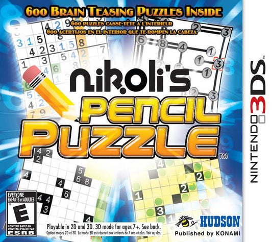 Nikoli's Pencil Puzzle (3DS)