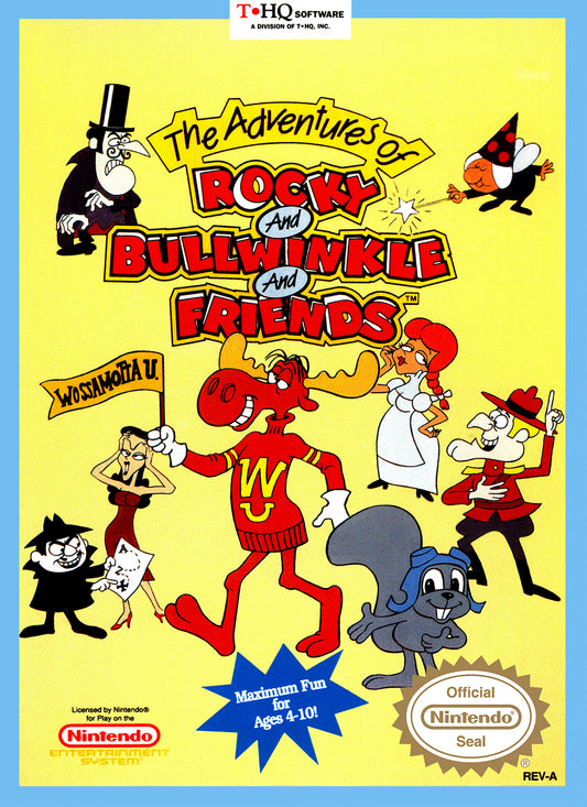 The Adventure of Rocky and Bullwinkle and Friends (NES)