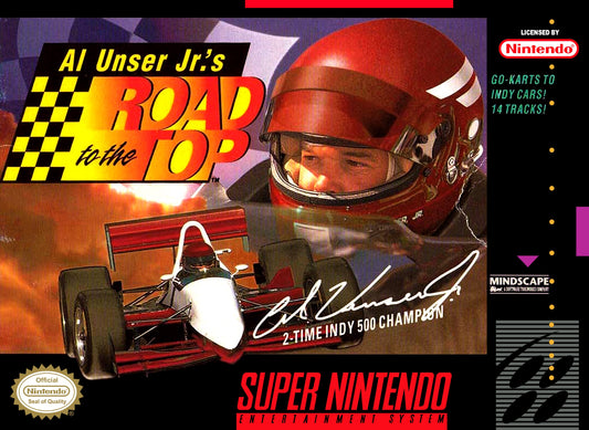 Al Unser Jr.'s Road to the Top (SNES)