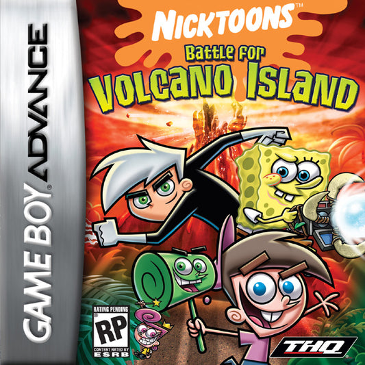 Nicktoons Battle for Volcano Island (GBA)