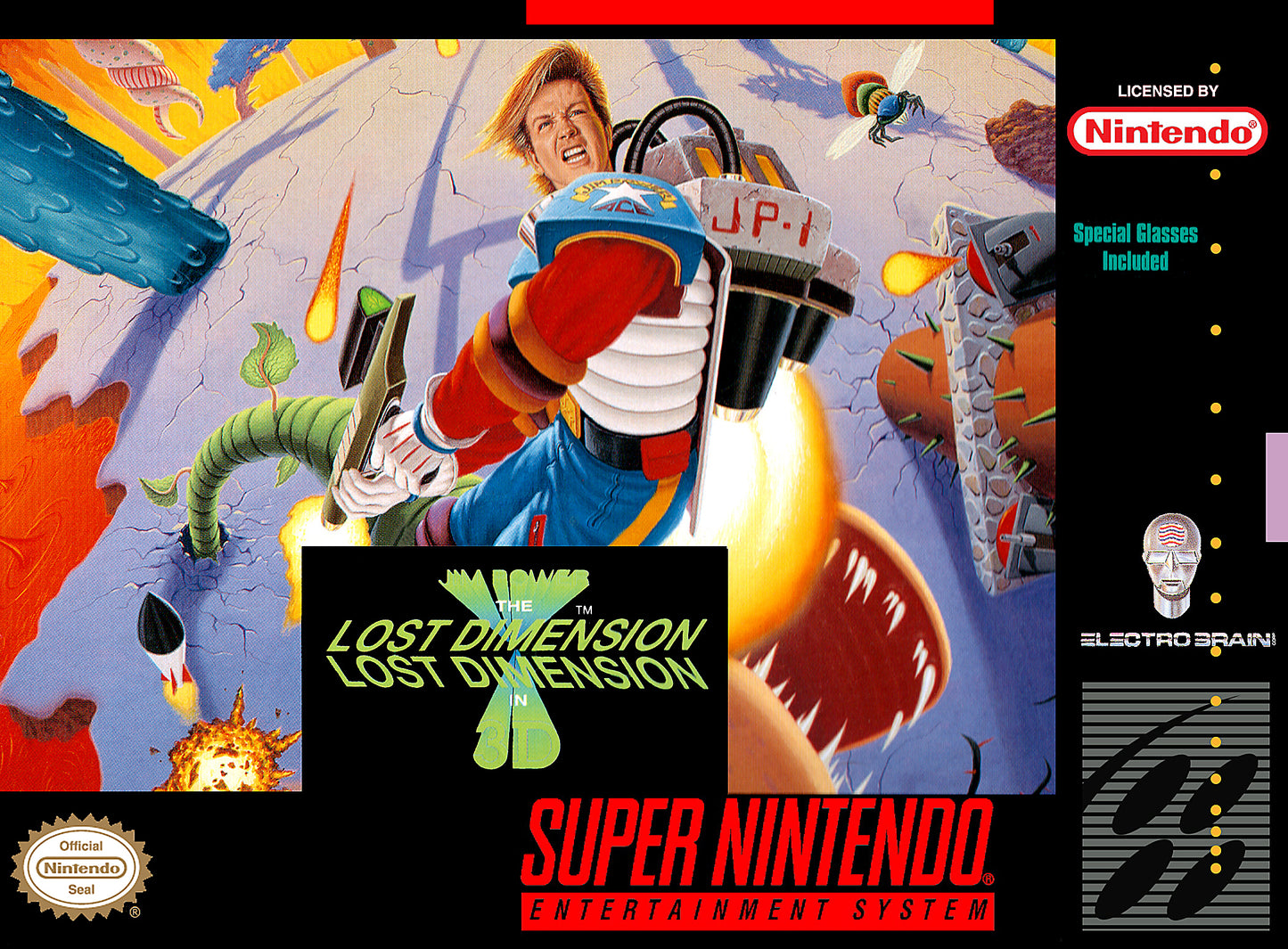 Jim Power The Lost Dimension in 3D (SNES)