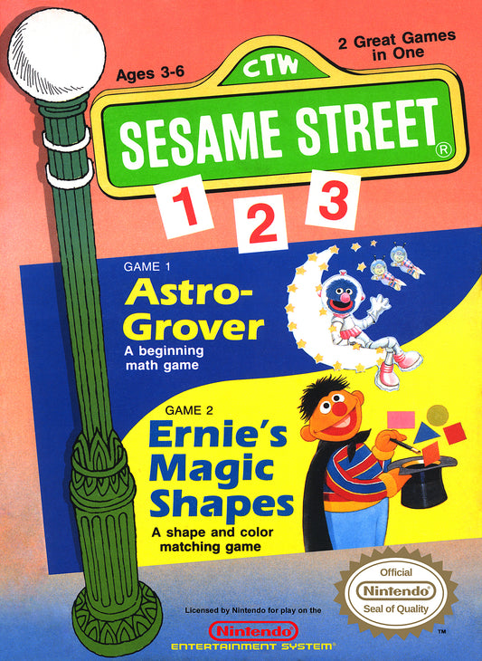 Sesame Street 1 2 3 (NES)