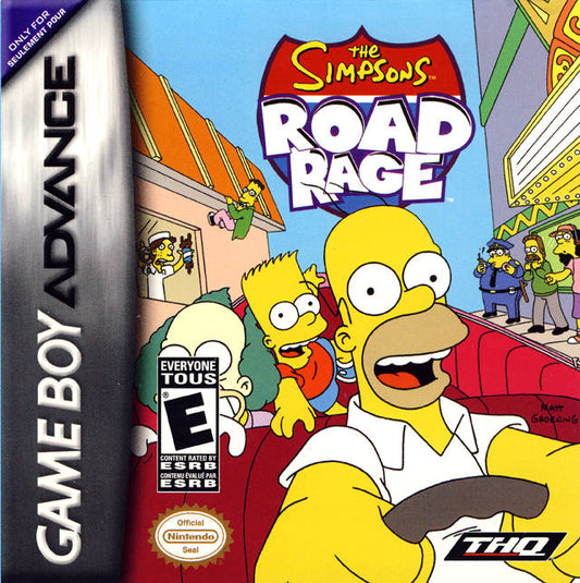 The Simpsons' Road Rage (GBA)