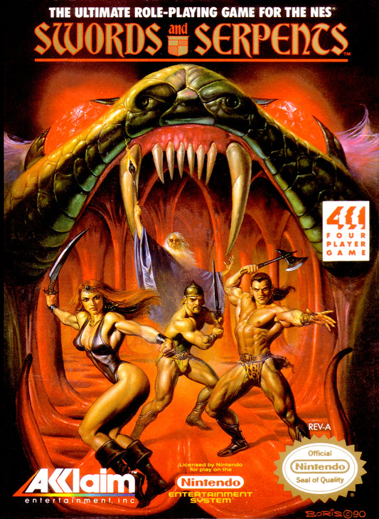 Swords and Serpents (NES)