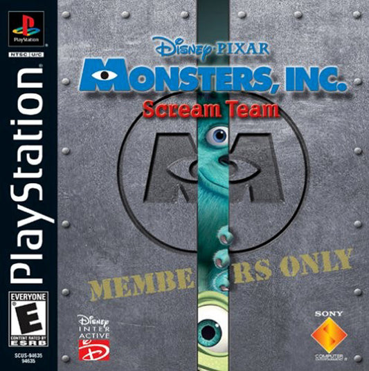 Monsters INC. Scream Team (PS1)