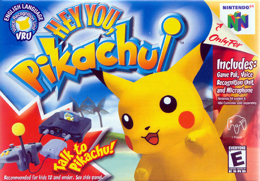 Hey You Pikachu! (N64)