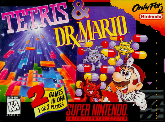 Tetris and Dr. Mario (SNES)