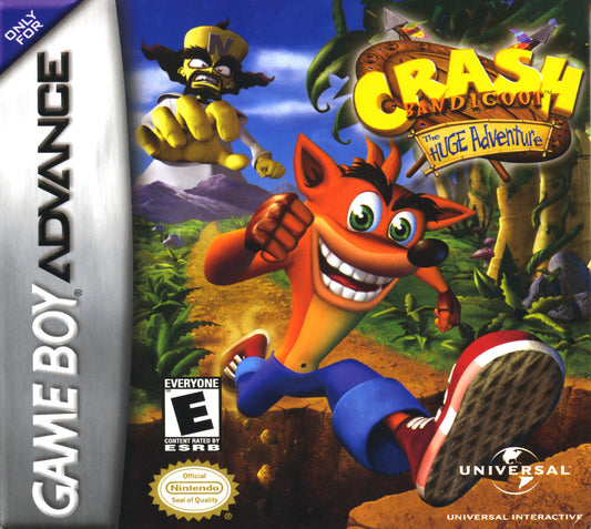 Crash Bandicoot: The Huge Adventure (GBA)