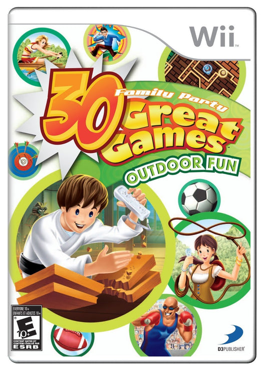 Family Party 30 Great Games Outdoor Fun (Wii)