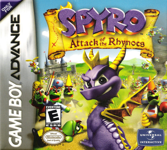 Spyro Attack of the Rhynocs (GBA)