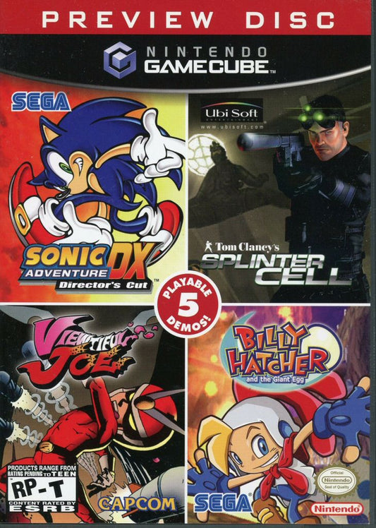 Nintendo Gamecube Preview Disc (GCN)
