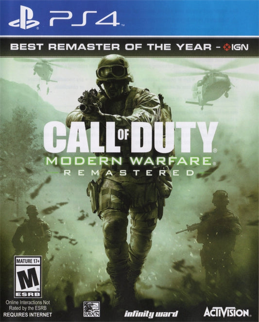 Call of Duty: Modern Warfare Remastered (PS4)