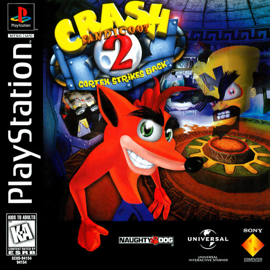 Crash Bandicoot 2 Cortex Strikes Back (PS1)