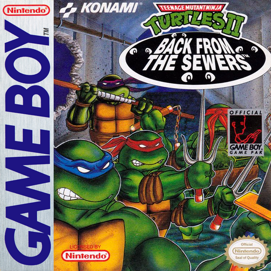 Teenage Mutant Ninja Turtles 2 Back From The Sewers (GB)
