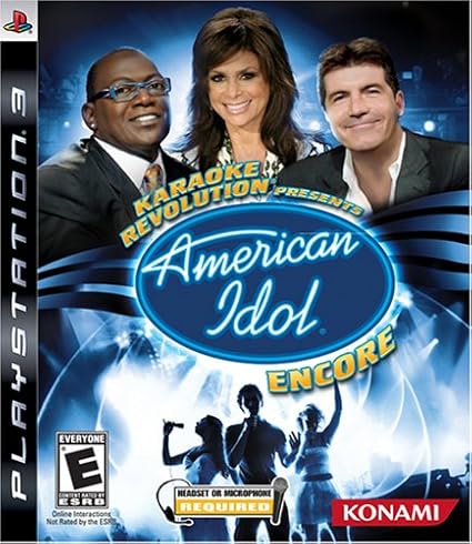 Karaoke Revolution Presents American Idol Encore (PS3)