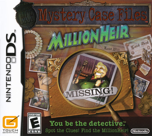 Mystery Case Files MillionHeir (DS)