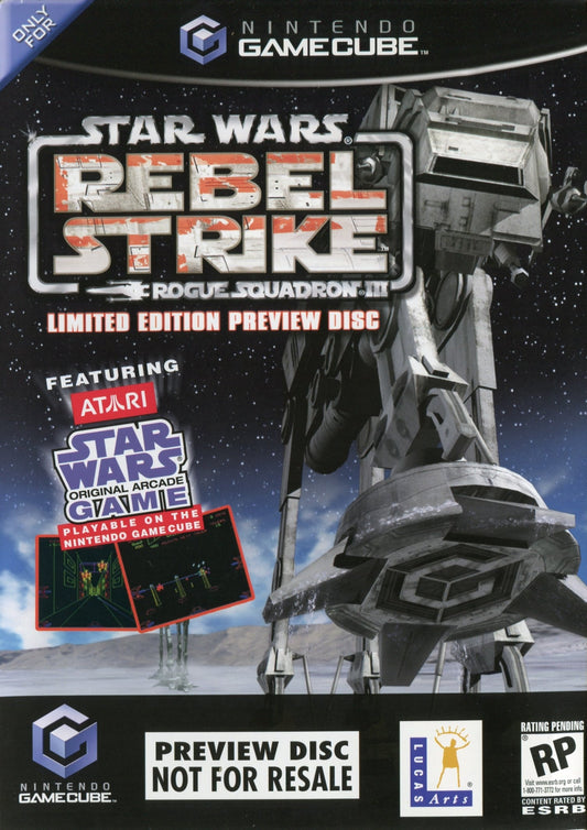 Star Wars Rebel Strike Preview Disc (GCN)