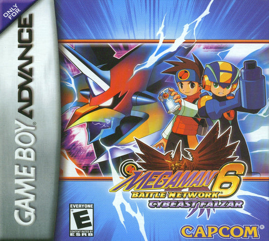 Mega Man Battle Network 6 Cybeast Falzar (GBA)