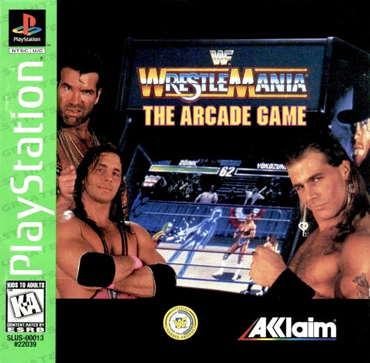 WWF Wrestlemania The Arcade Game (PS1)