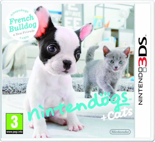 Nintendogs + Cats: French Bulldog (3DS)