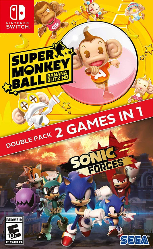 Super Monkey Ball Banana Blitz HD/Sonic Forces (Switch)