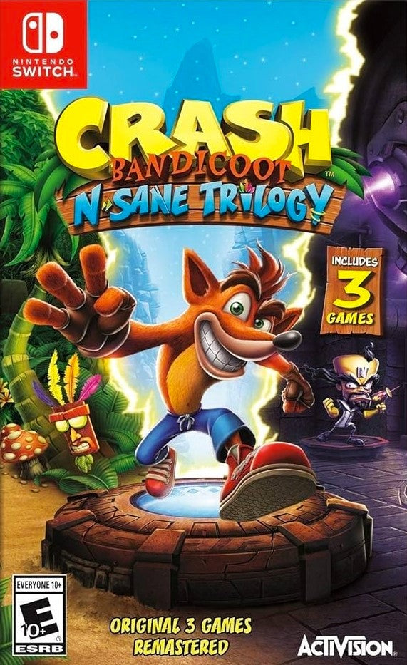 Crash Bandicoot N. Sane Trilogy (Switch)