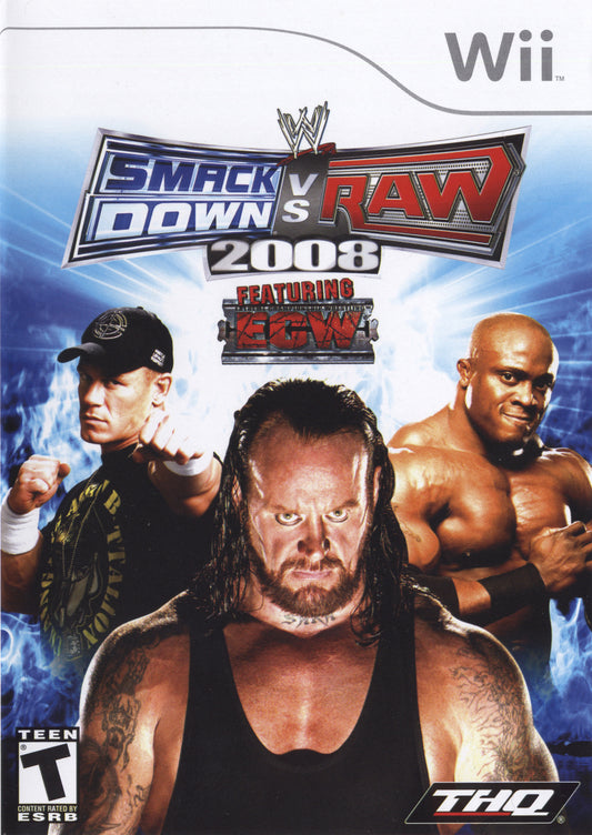 WWE Smackdown vs Raw 2008 (Wii)