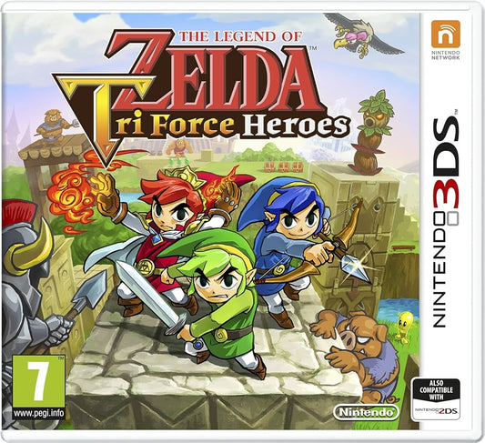 The Legend of Zelda Tri-Force Heroes (3DS)