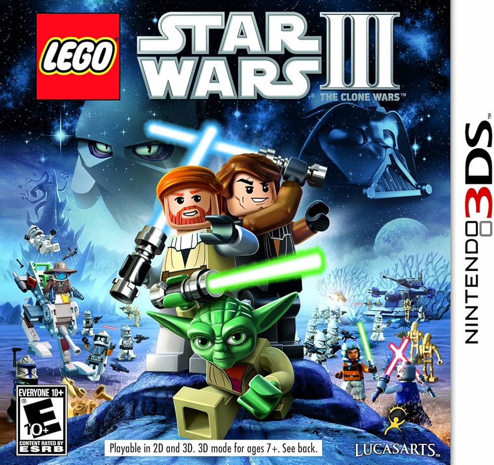 Lego Star Wars 3 The Clone Wars (3DS)