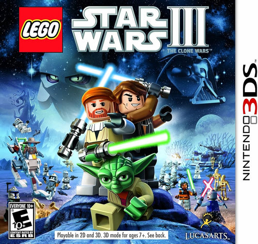 Lego Star Wars 3 The Clone Wars (3DS)