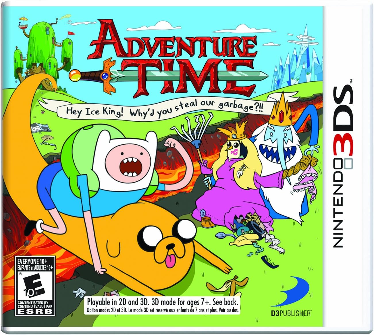 Adventure Time Hey Ice King (3DS)