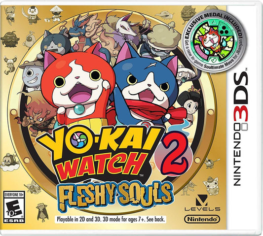 Yo-Kai Watch 2 Fleshy Souls (3DS)