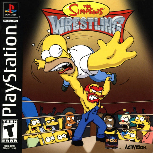 The Simpsons Wrestling (PS1)